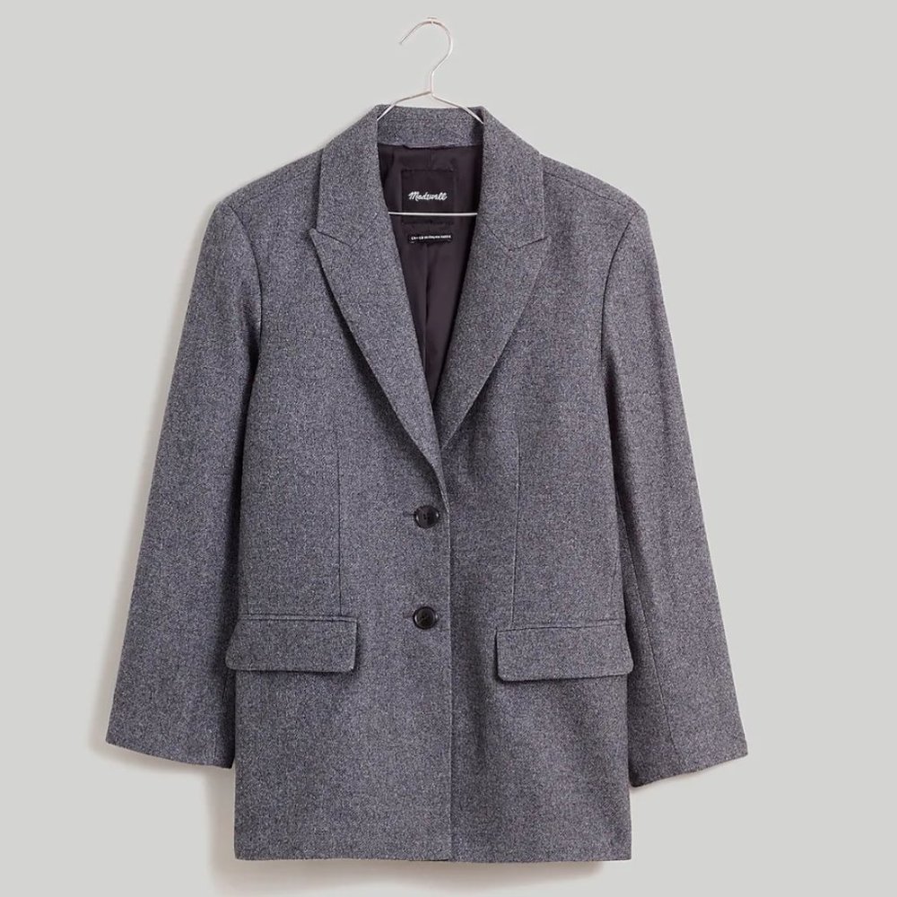 Madewell Marled Bedford Oversized Blazer - NWT